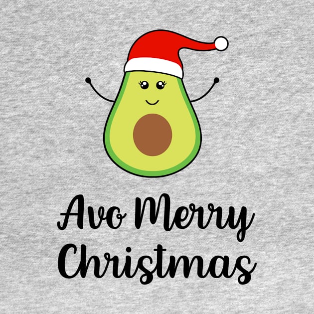 Avocado Merry Christmas, Vegan Chrismas by Sapfo